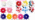 Optional flower layers if button is chosen